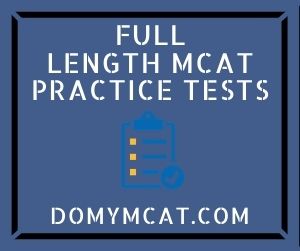 half length mcat diagnostic test