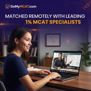 Matched Remotely with Leading 1% MCAT Specialists